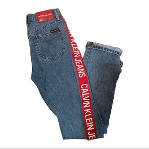 CALVIN KLEIN LOGO JEANS